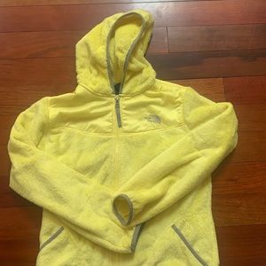North Face Jacket!! Soft and Yellow!